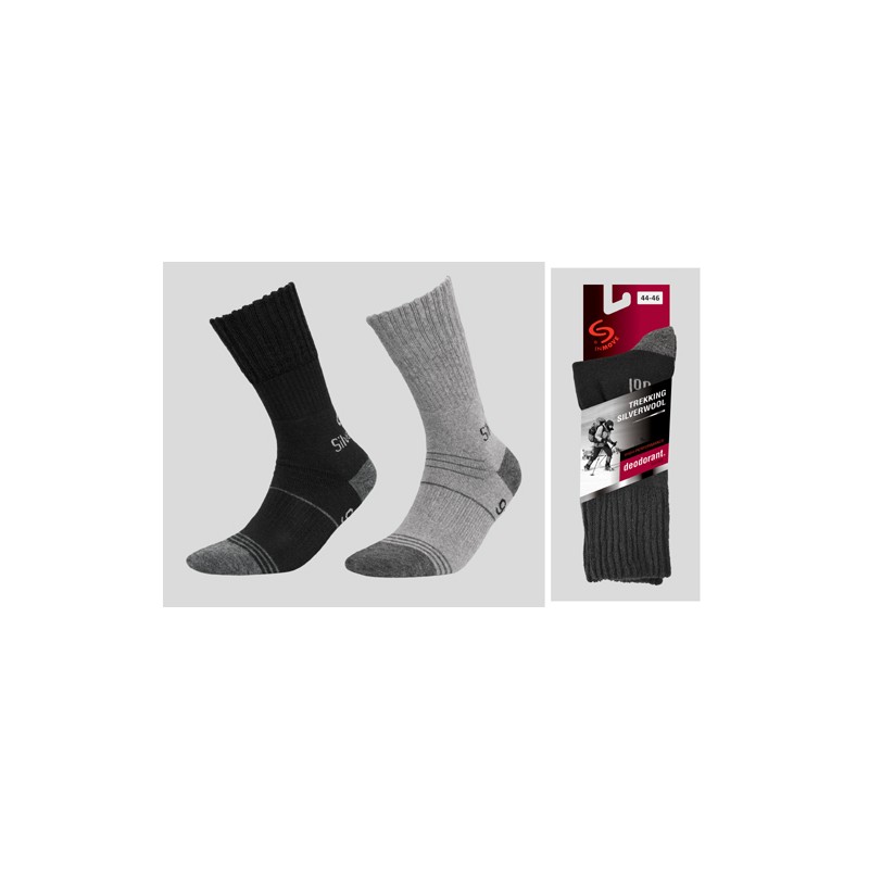 Calcetines de senderismo cálidos de lana merino para mujer - Trekking Warm