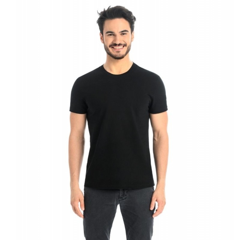 Camiseta Interior Hombre Manga Corta Bambú 95%